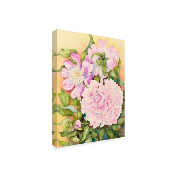 Joanne Porter 'Spring Peony' Canvas Art,35x47